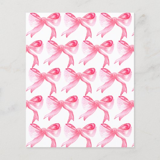 Elegante Bindung des Brautparty-Spiels "Knot Pink  (Rückseite)