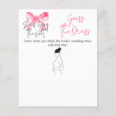 Elegante Bindung des Brautparty-Spiels "Knot Pink  (Vorderseite)