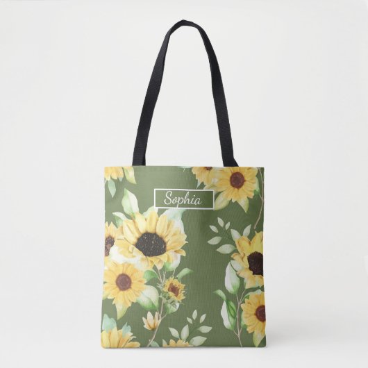 Elegante Bio Grüne Form Kunst für Geschenke Tasche (Vorderseite)