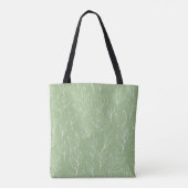 Elegante Bio Grüne Form Kunst für Geschenke Tasche (Rückseite)