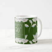 Elegante Birthday Coffee Tasse (VorderseiteRechts)