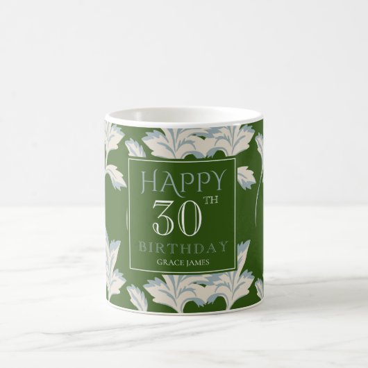 Elegante Birthday Coffee Tasse (Mittel)