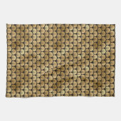 Elegante Black and Gold 1920er Jahre Art Deco Vint Geschirrtuch (Horizontal)