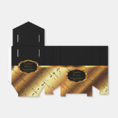 Elegante Black and Gold Fevor Box Geschenkschachtel (Ungefaltet)