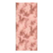 Elegante Black and Imitats Rose Gold Foil Rack Car Werbekarte (Hinten)