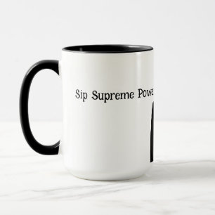 Elegante Black Anzug Man Kaffee Tasse - Stilvolles