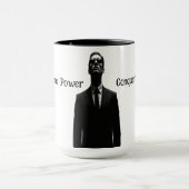 Elegante Black Anzug Man Kaffee Tasse - Stilvolles (Zentrum)