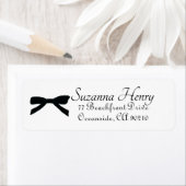 Elegante Black Bow-Klassik Handwriting (Insitu)