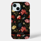 Elegante Black Fantasy Personalisiert Case-Mate iPhone Hülle (Rückseite)