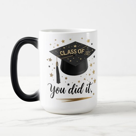 Elegante Black & Gold Class der Morphing-Tasse 202 Verwandlungstasse (Links)
