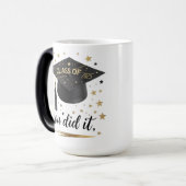 Elegante Black & Gold Class der Morphing-Tasse 202 Verwandlungstasse (Vorderseite Links)