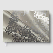 Elegante Black Lace Wedding