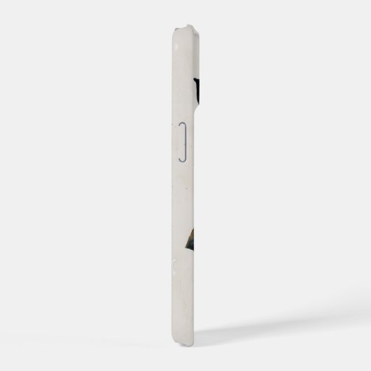 Elegante Black Rose Gothic Floral Phone Case | Dun iPhone 15 Hülle (Rechte Seite)