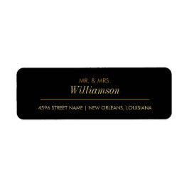 Elegante Black Wedding