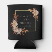 Elegante Black Wedding Dosenkühler (Rückseite)