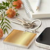 Elegante Blanc-Vorlage für den Single auf dem Gold Schlüsselanhänger (Vorderseite rechts)