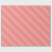 Elegante Blank Simple Template Peach Tones Geschenkpapier (Flach)