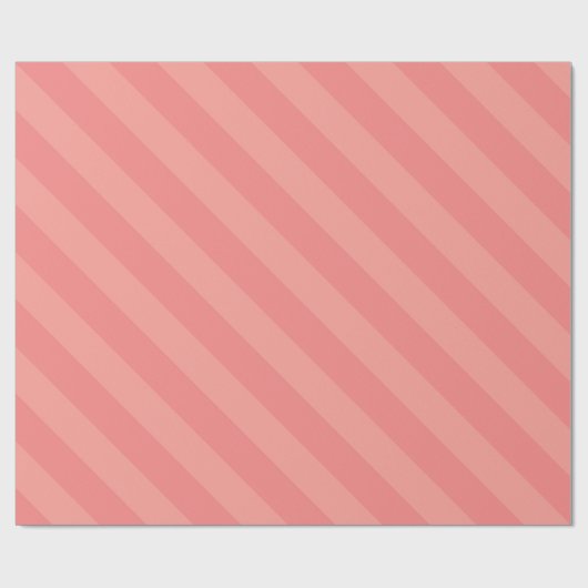 Elegante Blank Simple Template Peach Tones Geschenkpapier (Flach)