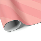 Elegante Blank Simple Template Peach Tones Geschenkpapier (Rolleneckpunkt)