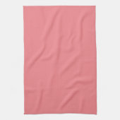 Elegante Blank Template Charisma Red Solid Color Geschirrtuch (Vertikal)