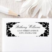 Elegante Blätter Adresslisten (Insitu)