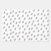 Elegante Blätter Geschenkgutschrift Set 3 (Vorderseite)