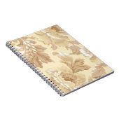 Elegante Blätter Spiral Notebook Notizblock (Rechte Seite)