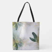 Elegante Blätter Tasche (Vorderseite)