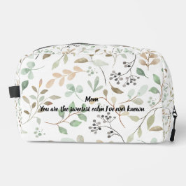 Elegante Blätter-Tasche Waschbeutel
