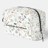 Elegante Blätter-Tasche Waschbeutel (Rechte Ecke)