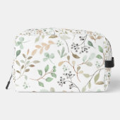 Elegante Blätter-Tasche Waschbeutel (Rückseite)