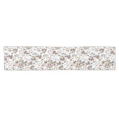 Elegante Blätter und Berries Kurzer Tischläufer (Horizontal)