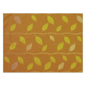 Elegante Blätter und Reben Musterpapier Textur| Tischdecke (Vorderseite (Horizontal))