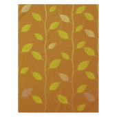 Elegante Blätter und Reben Musterpapier Textur| Tischdecke (Vorderseite)