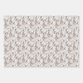 Elegante Blätter Wasserfarben Berries Flora (Vorderseite 3)