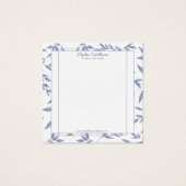 Elegante, blaue Armbänder-Grafikkarte mit französi (Vorderseite)