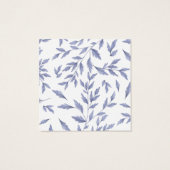 Elegante, blaue Armbänder-Grafikkarte mit französi (Rückseite)