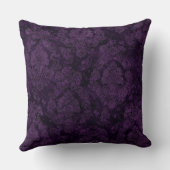 Elegante Blaue Masquerade Maske Kissen (Rückseite)