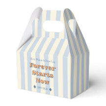 Elegante Blaue Orange Minimalistische Typografie