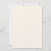 Elegante Blaue Ozean-Seesterne-Hochzeit Save The Date (Rückseite)