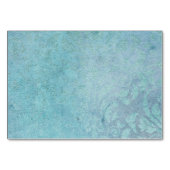 Elegante Blaue Perlen & Spitzen Personalisiert Tischnummer (Rückseite)