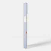 Elegante blaue Rose in Verziertem Goldrahmen Case-Mate iPhone Hülle (Rückseite / Rechts)