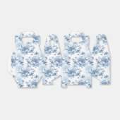 Elegante blaue und weiße Gravitation Geschenkschachtel (Ungefaltet)