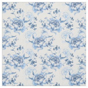 Elegante blaue und weiße Gravitation Stoff