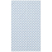 Elegante blaue und weiße Gravitation Tischdecke (Vorderseite)