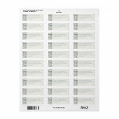 Elegante Blaugraue Wellen (Vorne)