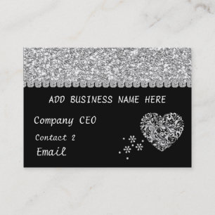 ELEGANTE BLING MULTI ZWECK Visitenkarte