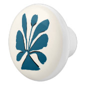 Elegante Bloom Keramik Pull Keramikknauf (Rechts)