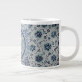 Elegante Blue Batik Spezialität Tasse (Rechts)