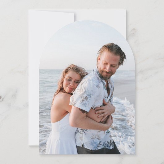 Elegante Blue Floral Wildblume Einladung (Rückseite)